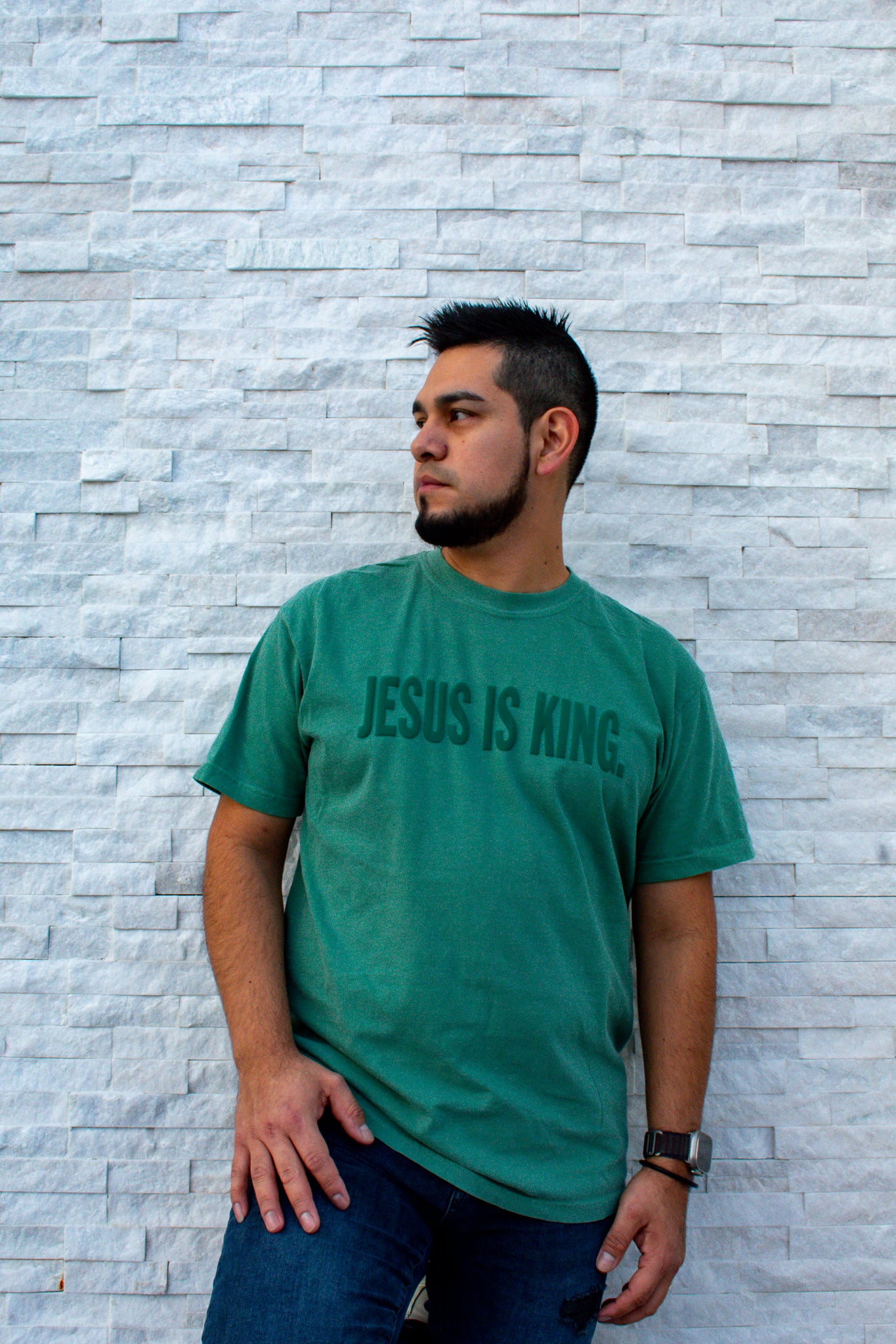 Jesus is King Evergreen