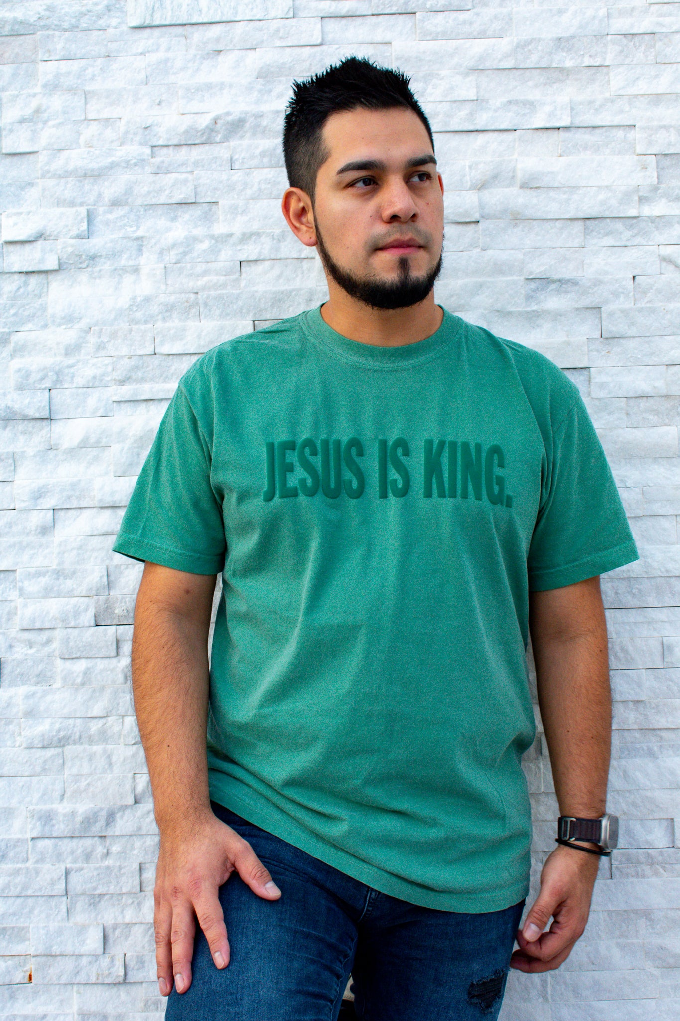 Jesus is King Evergreen