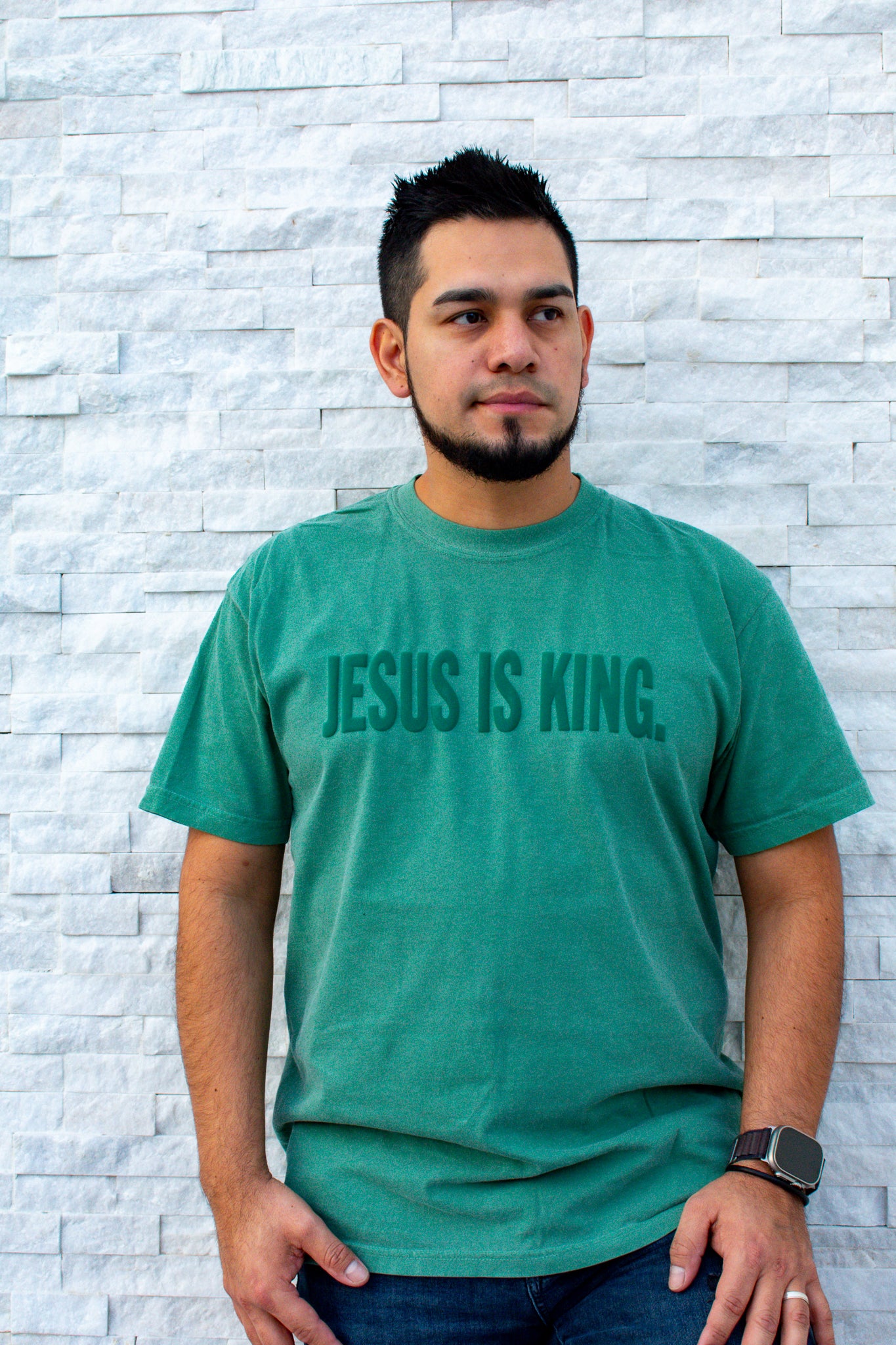 Jesus is King Evergreen