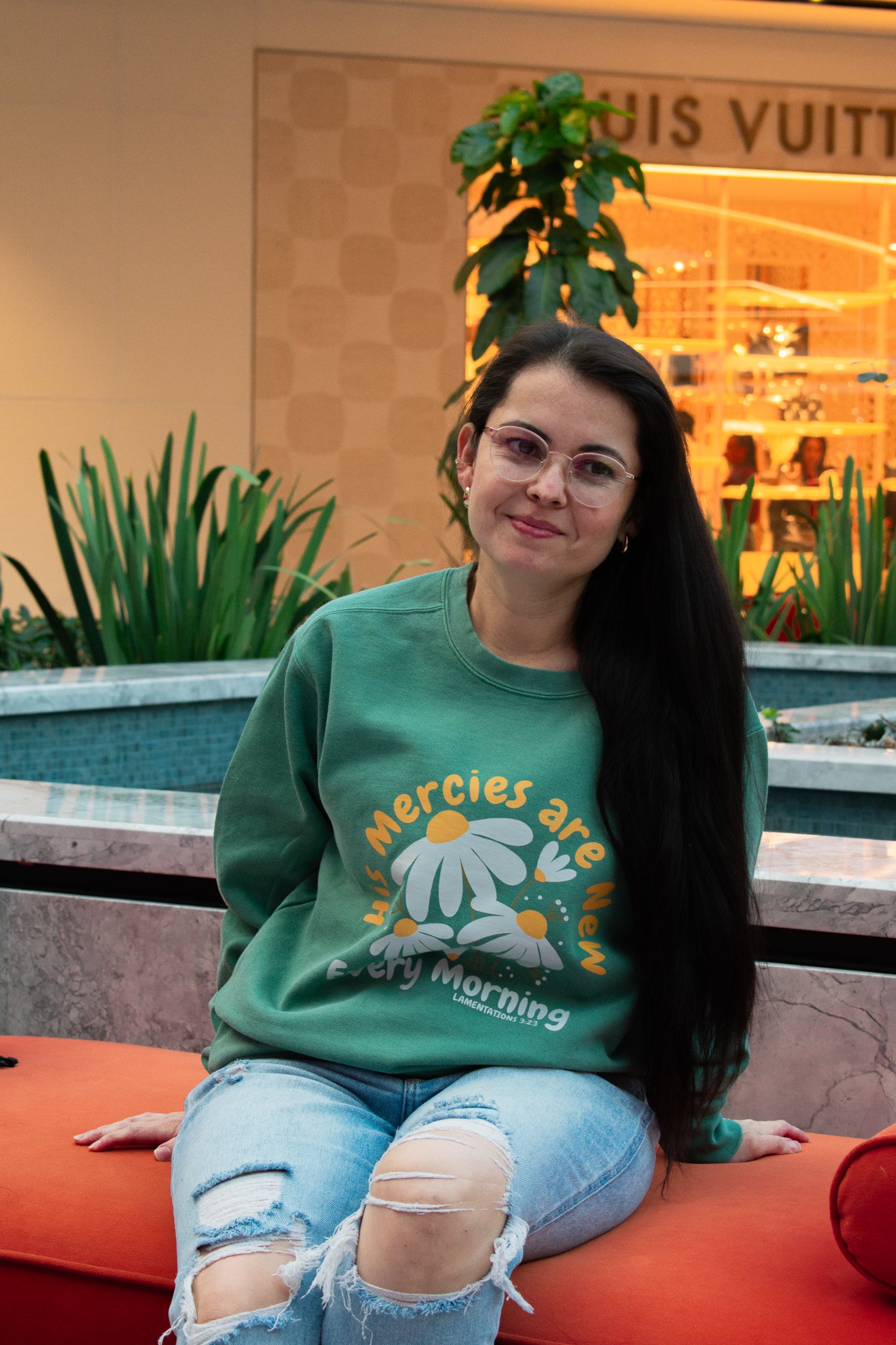 His Mercies Light Green