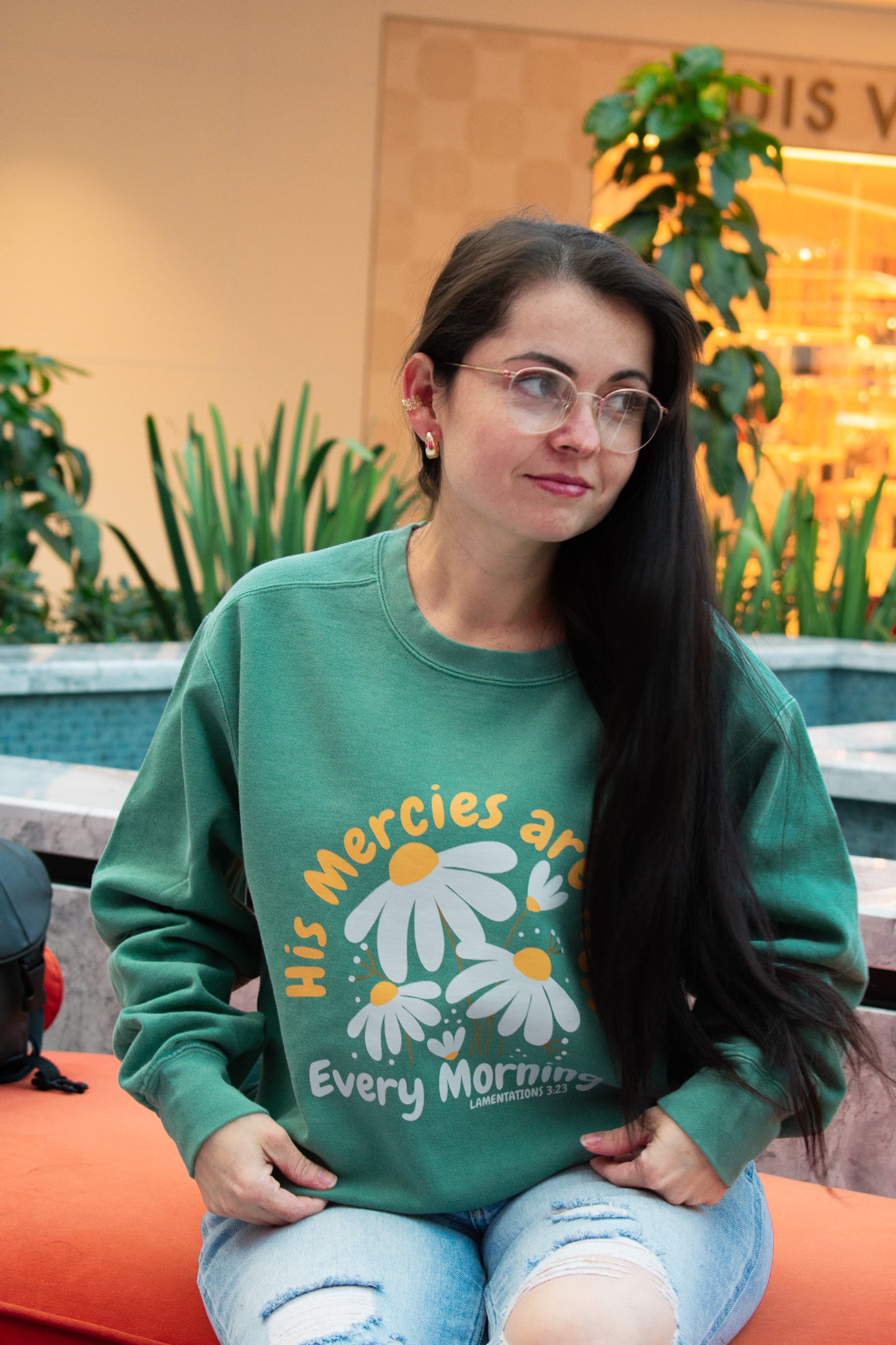 His Mercies Light Green