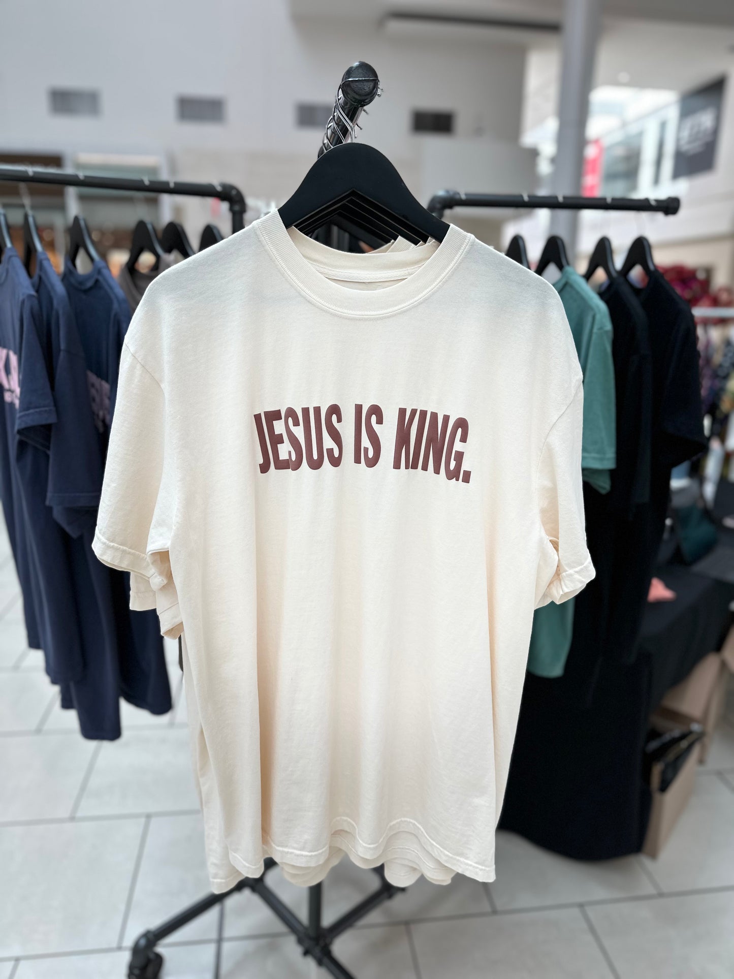 Jesus is King Ivory